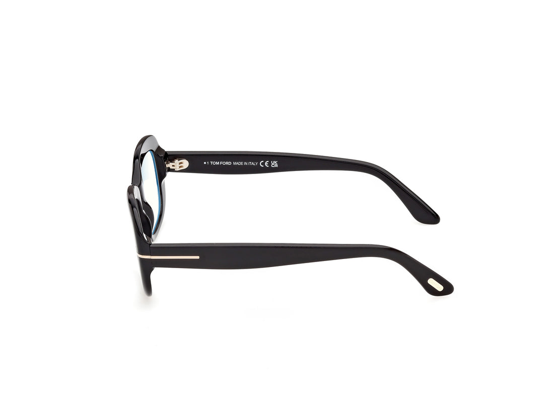 Lunettes de vue tom ford ft6174-b 001 negro rectangular femenino taille 52mm - Vue détaillée