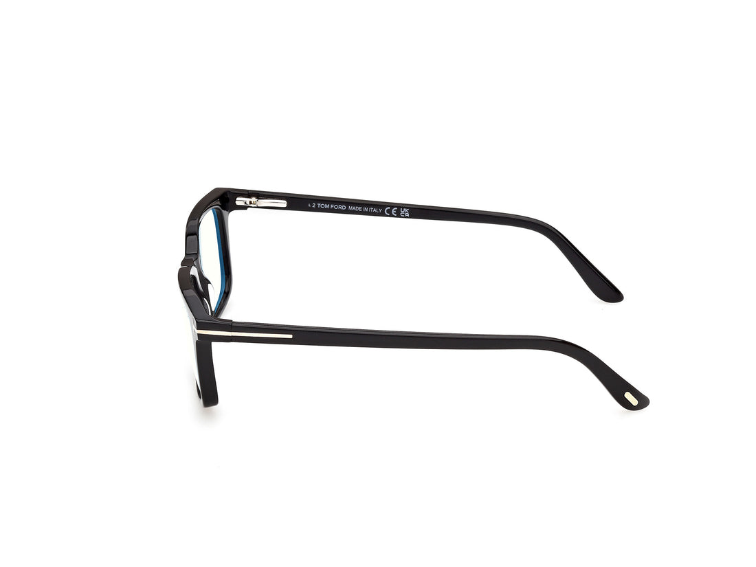 Prescription glasses tom ford ft6175-b 001 negro rectangular masculino size 53mm - Detailed view