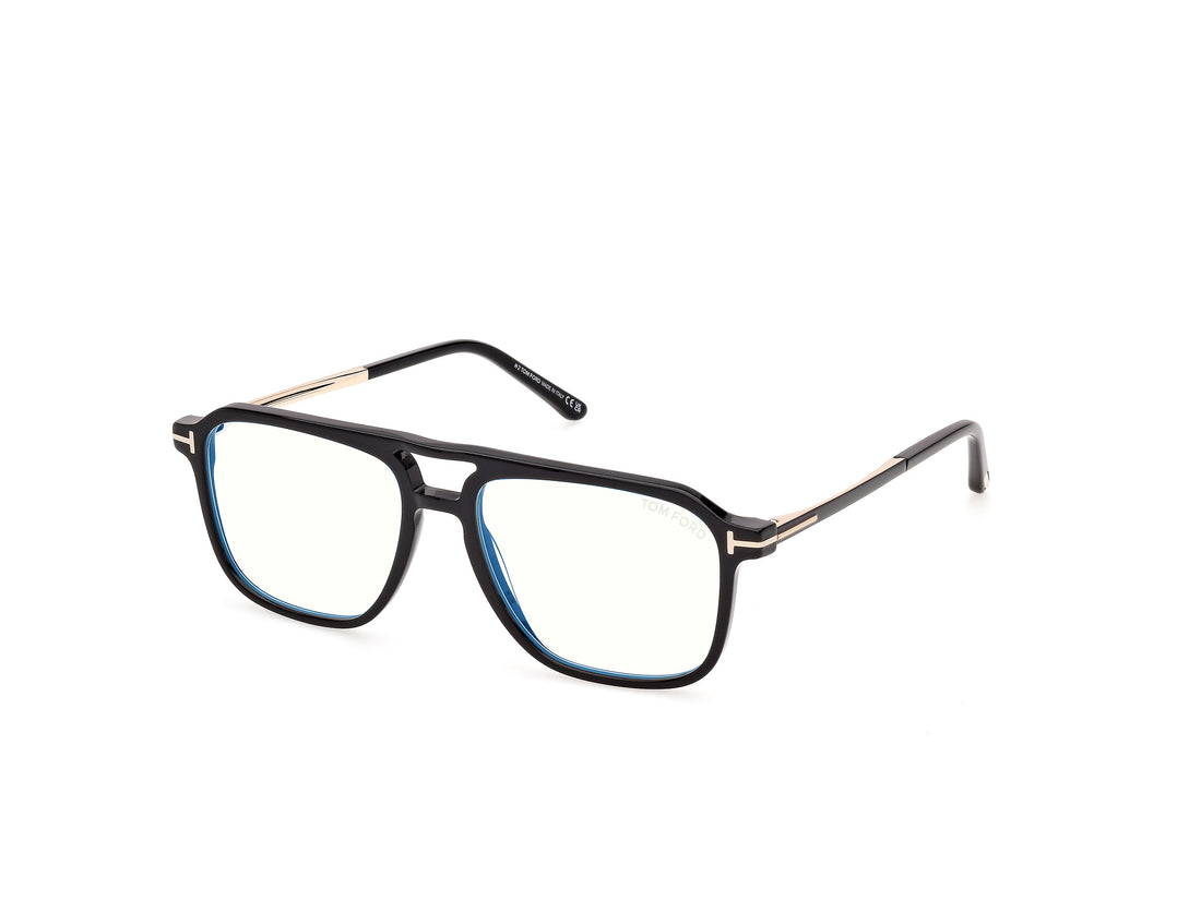 Briller tom ford ft6183-b 001 negro navigator masculino størrelse 54mm - Hovedvisning