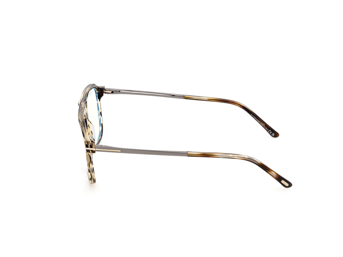 Briller tom ford ft6183-b 056 havana navigator masculino størrelse 54mm - Detaljeret visning