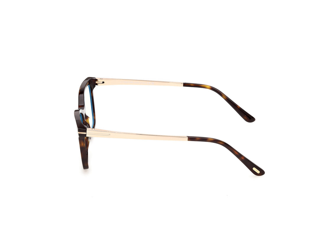 Briller tom ford ft6194-b 052 havana rectangular femenino størrelse 51mm - Detaljeret visning