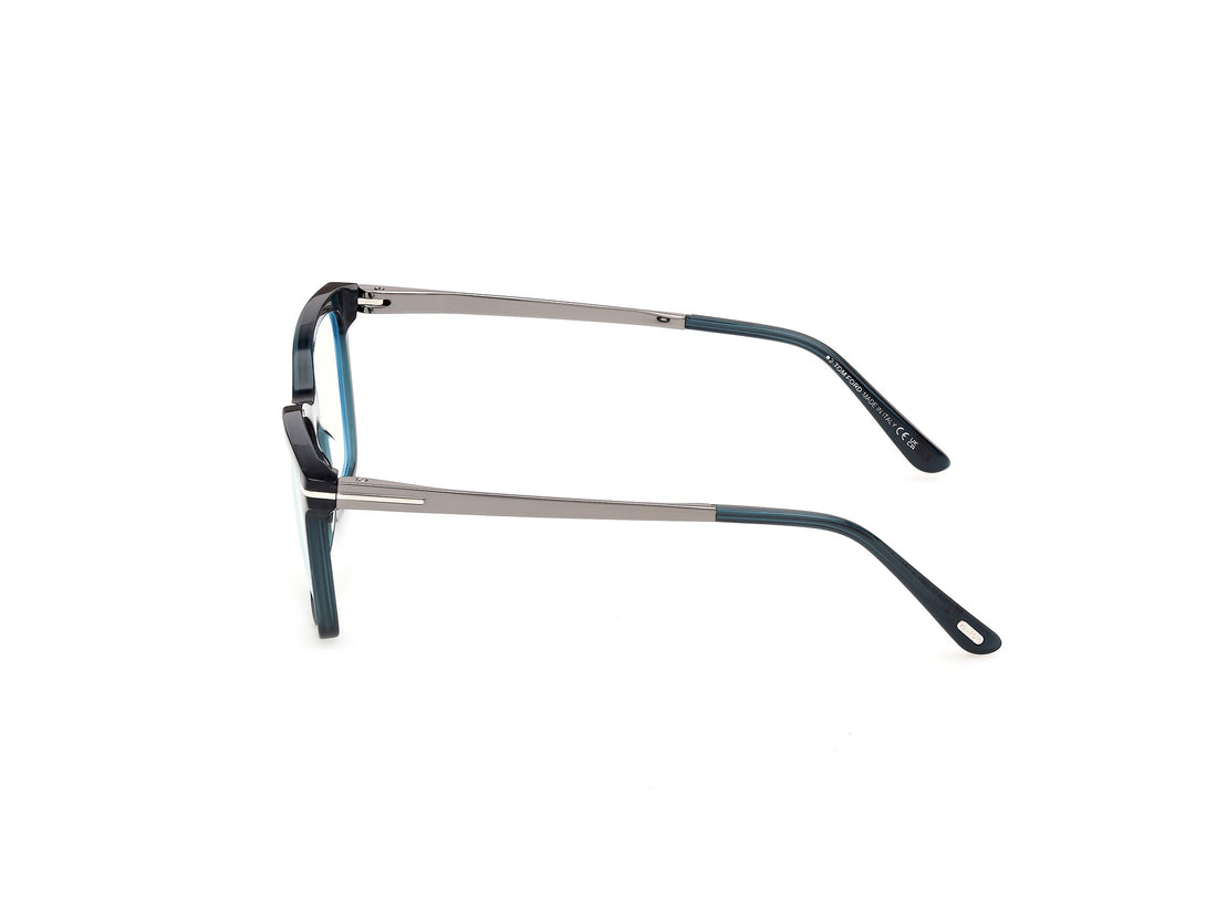 Briller tom ford ft6194-b 087 azul rectangular femenino størrelse 53mm - Detaljeret visning
