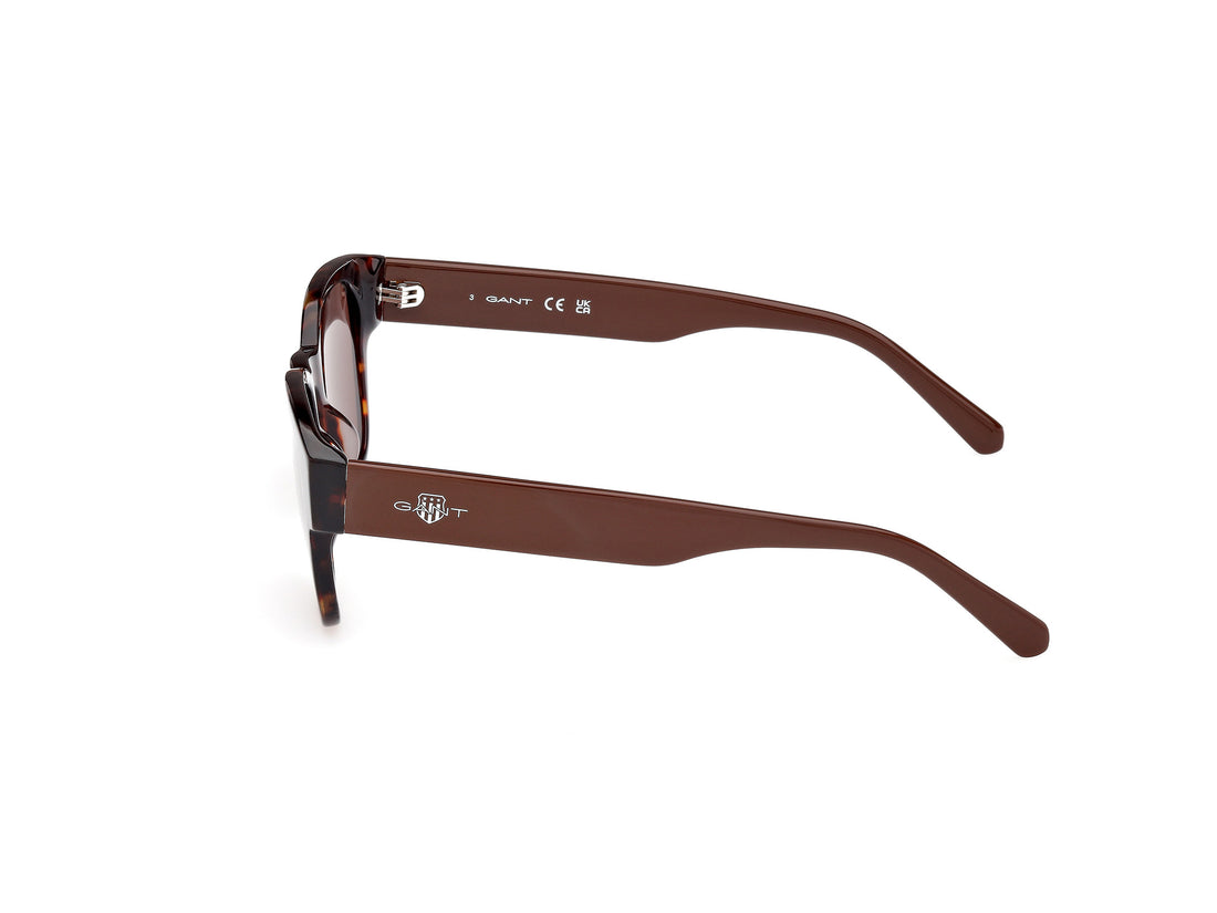 Occhiali da sole gant ga00009 52e havana square masculino taglia 53mm - Vista dettagliata