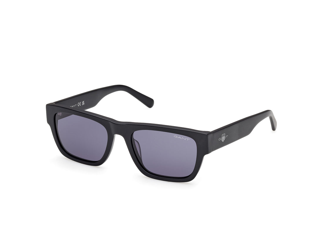 Gafas de sol gant ga00029 02a negro rectangular masculino talla 54mm - Vista principal