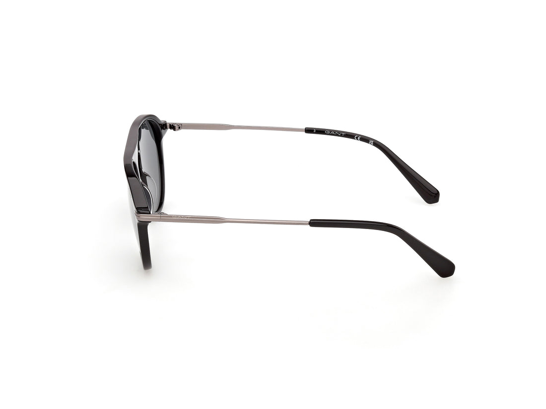 Occhiali da sole gant ga00039 01d negro round masculino taglia 52mm - Vista dettagliata