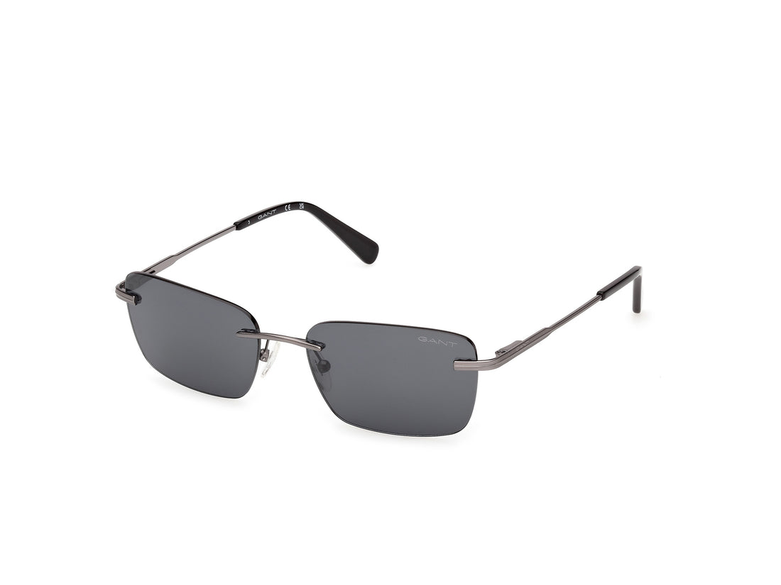 Gafas de sol gant ga00040 09a plateado rectangular masculino talla 57mm - Vista principal