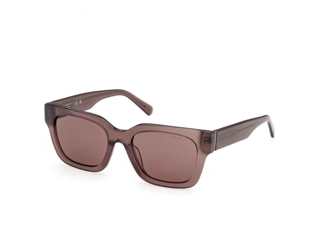 Solbriller gant ga00046 48j marron geometric femenino størrelse 53mm - Hovedvisning