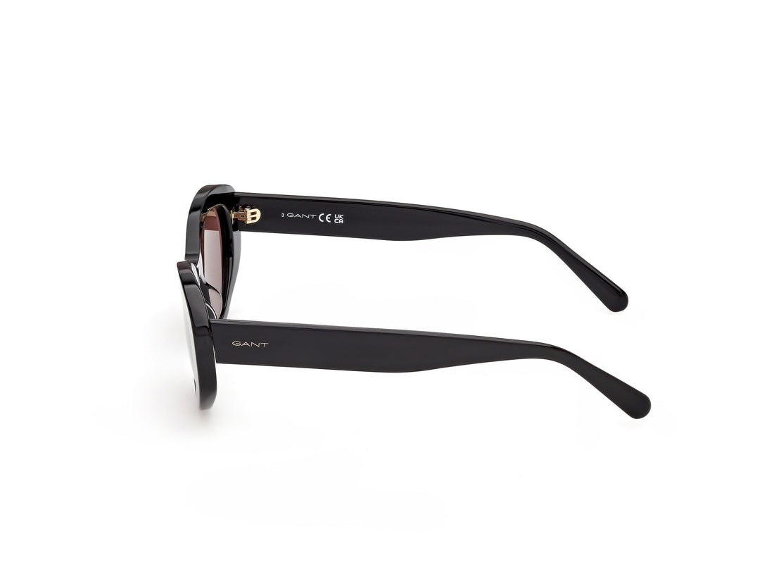 Solbriller gant ga00047 01j negro cat eye femenino størrelse 52mm - Detaljeret visning