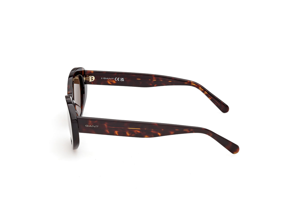 Solbriller gant ga00047 52n havana cat eye femenino størrelse 52mm - Detaljeret visning