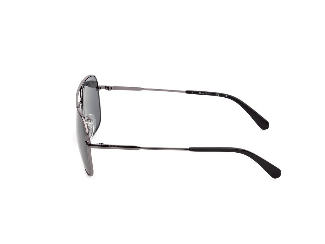 Solbriller gant ga00049 09d plateado navigator masculino størrelse 61mm - Detaljeret visning