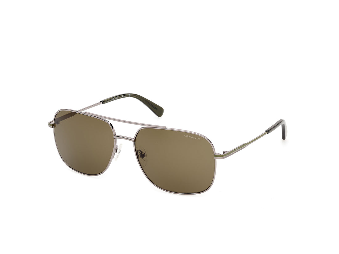 Solbriller gant ga00049 14n plateado navigator masculino størrelse 61mm - Hovedvisning
