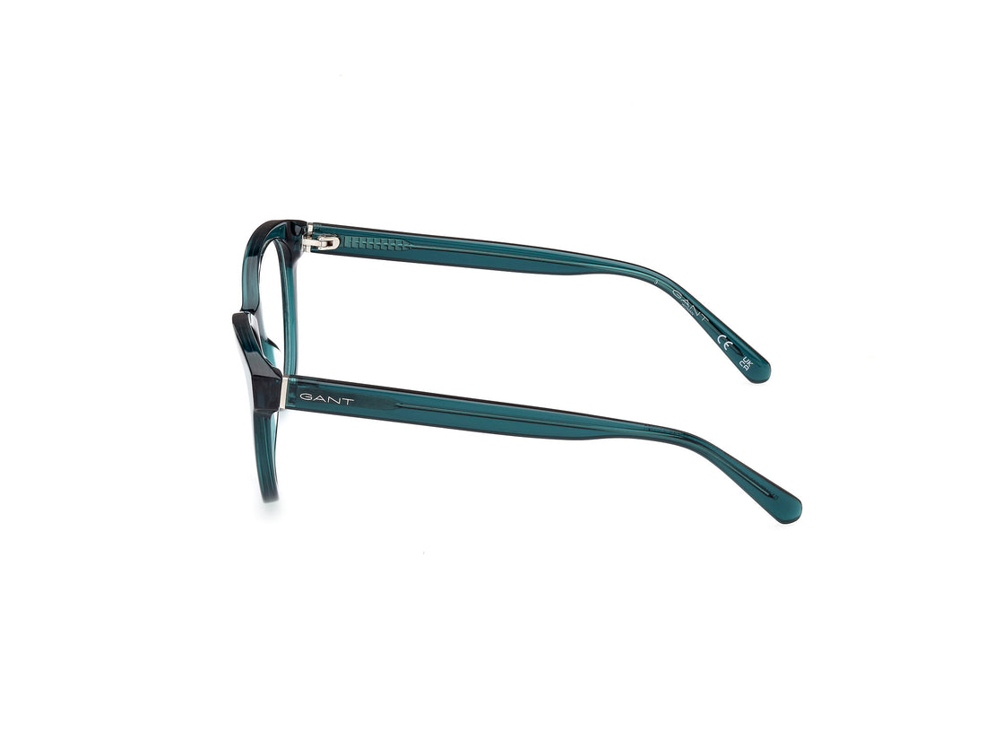 Occhiali da vista gant ga4153 096 verde cat eye femenino taglia 50mm - Vista dettagliata