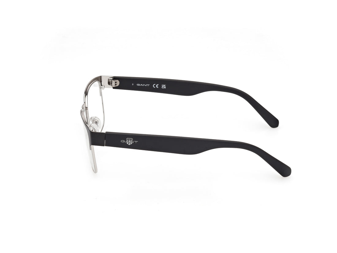 Prescription glasses gant ga50018 002 negro square masculino size 54mm - Detailed view
