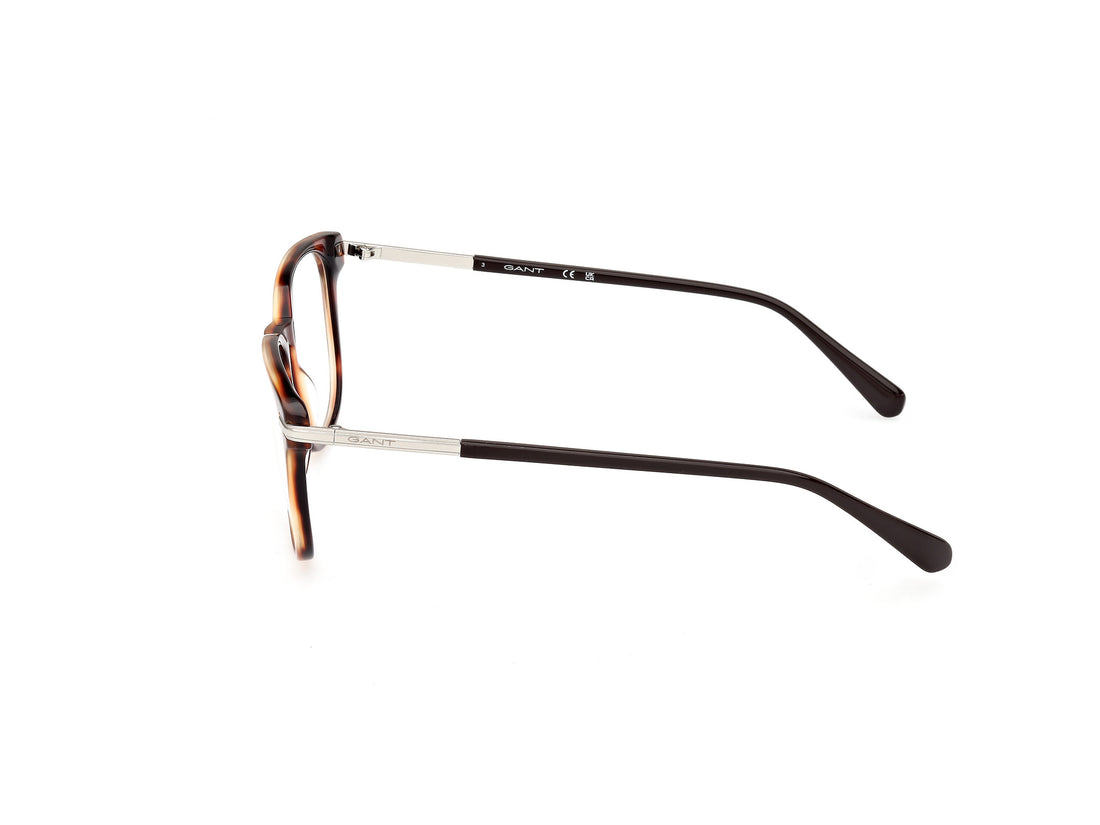 Occhiali da vista gant ga50023 054 havana square masculino taglia 53mm - Vista dettagliata