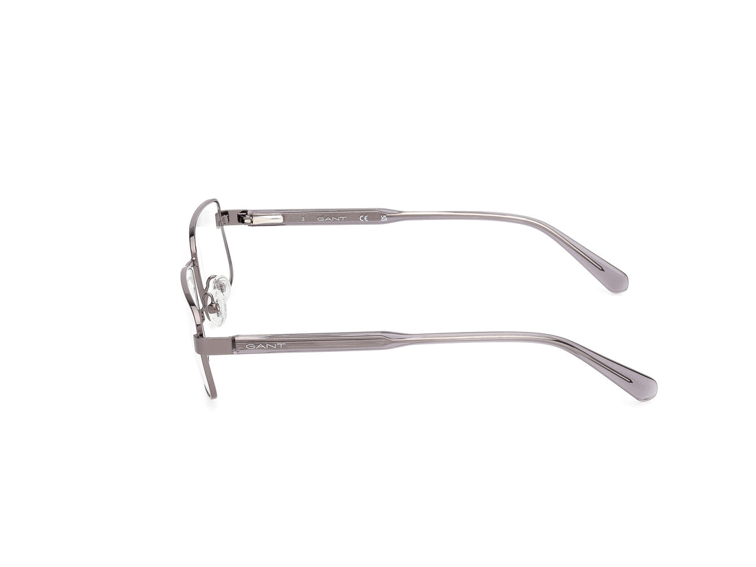 Prescription glasses gant ga50038 009 rectangular masculino size 58mm - Detailed view