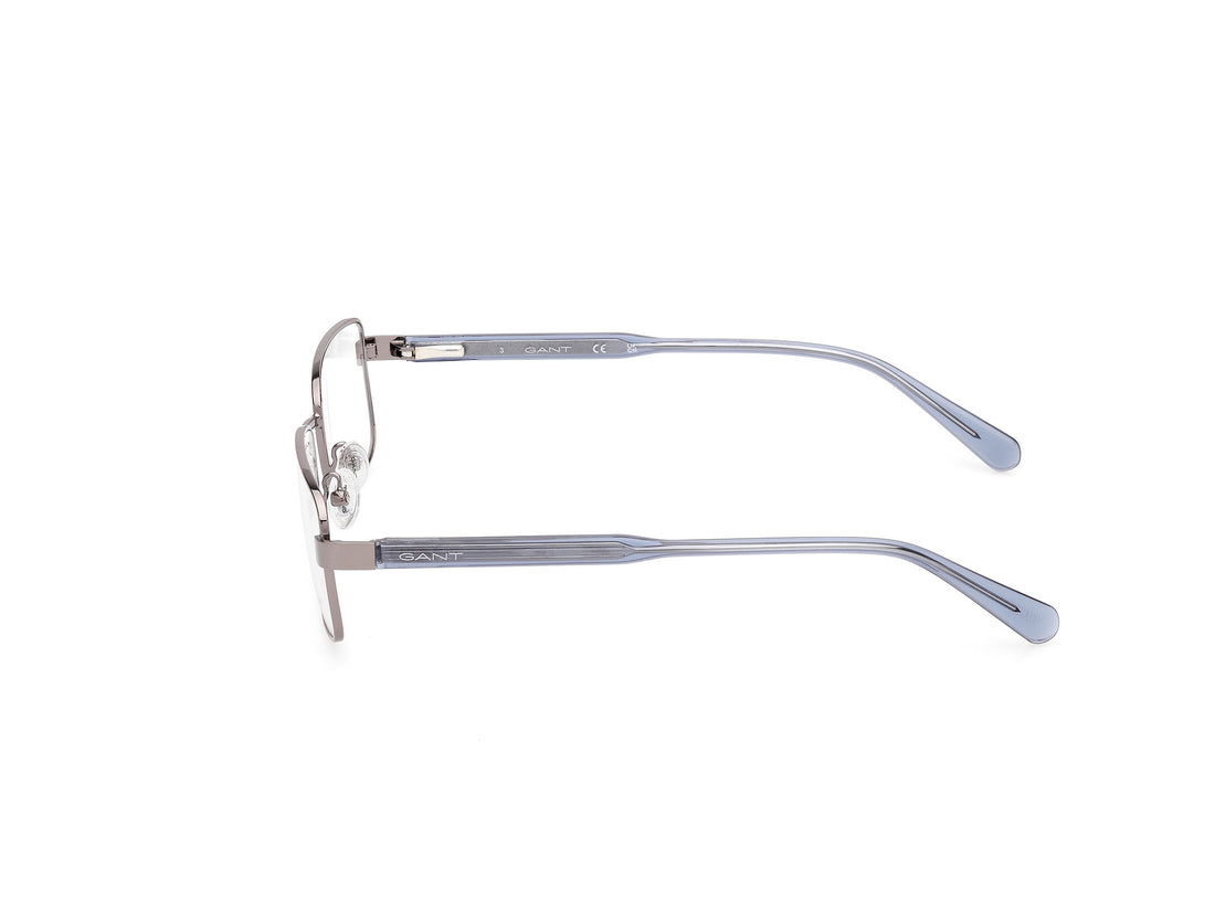 Óculos graduados gant ga50038 012 rectangular masculino tamanho 55mm - Vista de detalhe