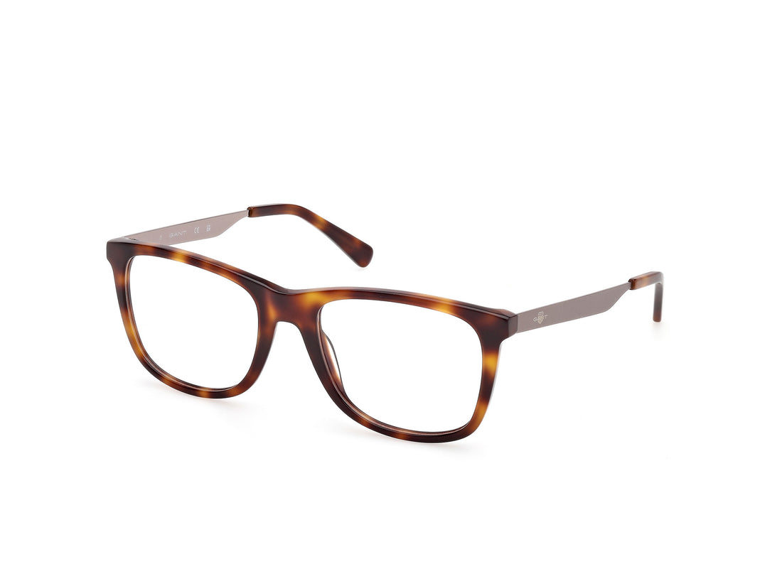 Óculos graduados gant ga50048 052 havana square masculino tamanho 56mm - Vista principal
