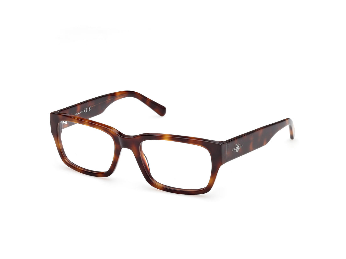 Occhiali da vista gant ga50073 052 havana rectangular masculino taglia 55mm - Vista principale