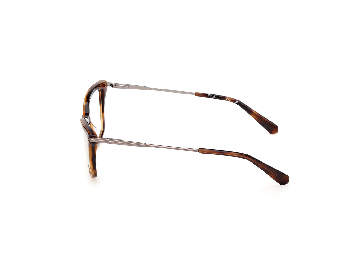 Occhiali da vista gant ga50093 052 havana cat eye femenino taglia 54mm - Vista dettagliata