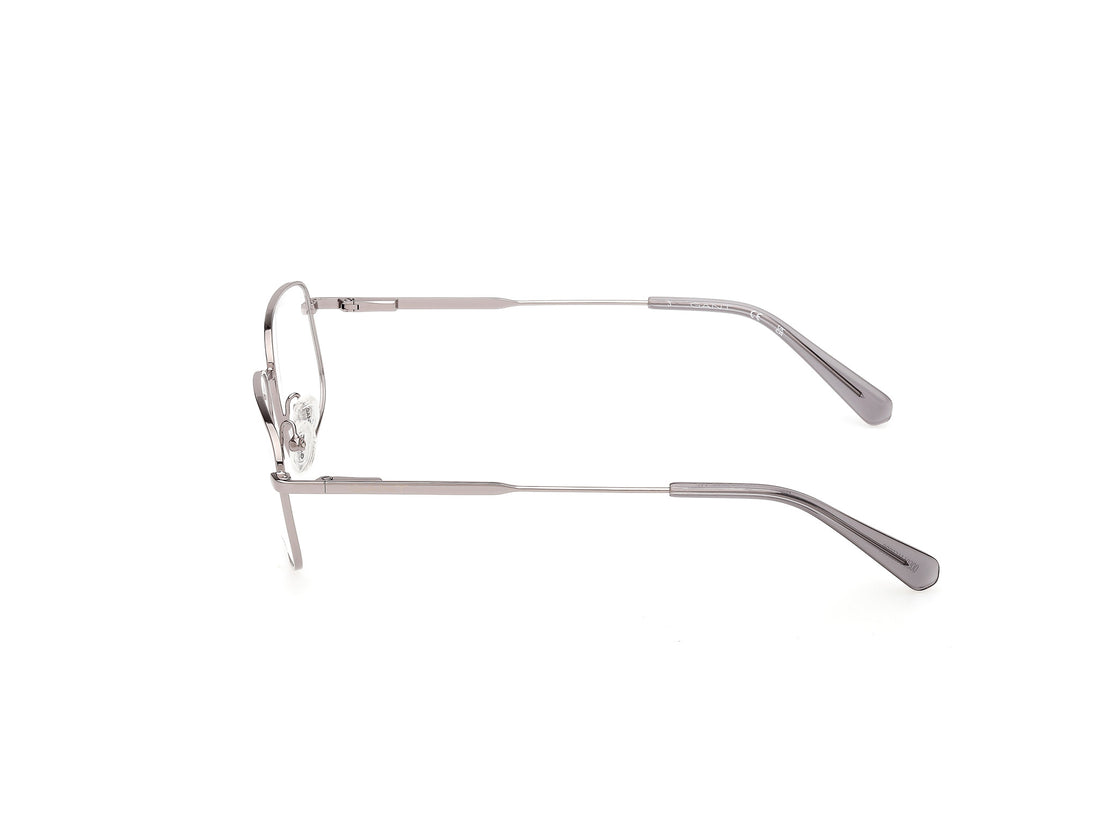 Occhiali da vista gant ga50097 014 plateado rectangular masculino taglia 55mm - Vista dettagliata