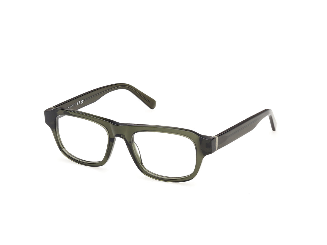 Briller gant ga50117 096 verde rectangular masculino størrelse 52mm - Detaljeret visning
