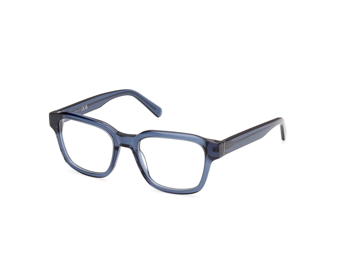 Briller gant ga50118 090 azul geometric masculino størrelse 52mm - Hovedvisning