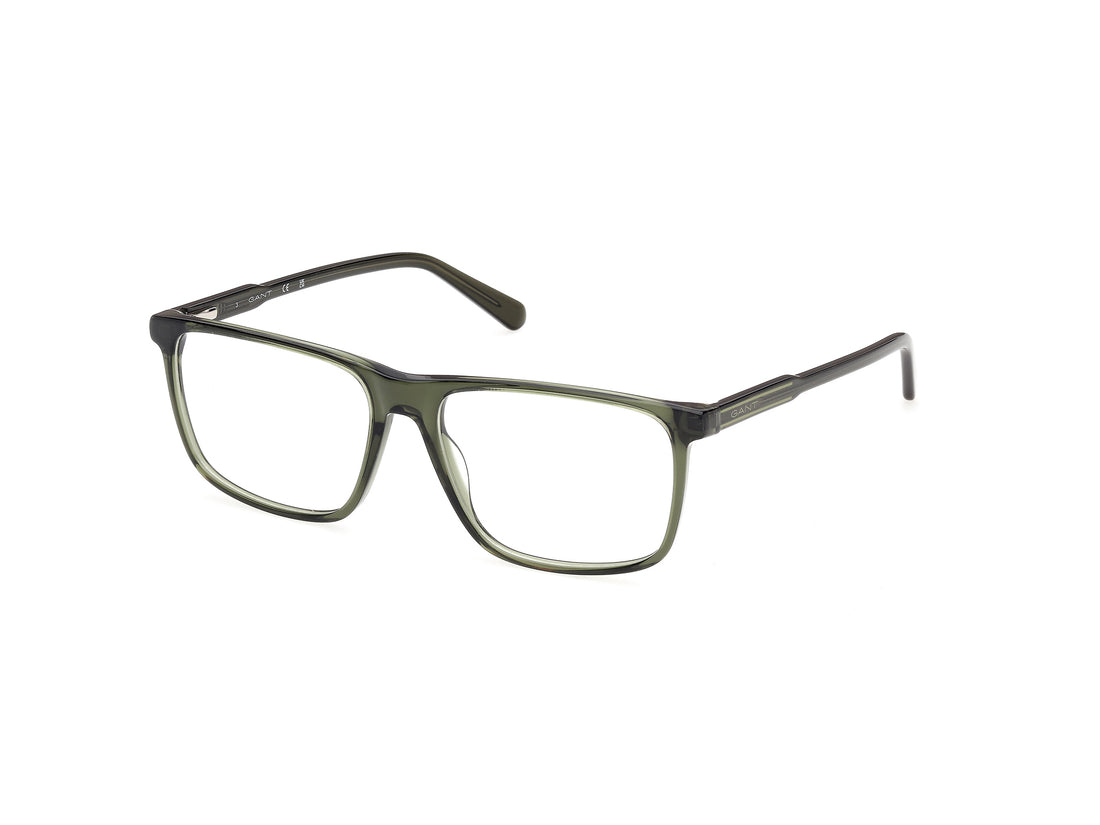 Briller gant ga50121 096 verde rectangular masculino størrelse 55mm - Hovedvisning