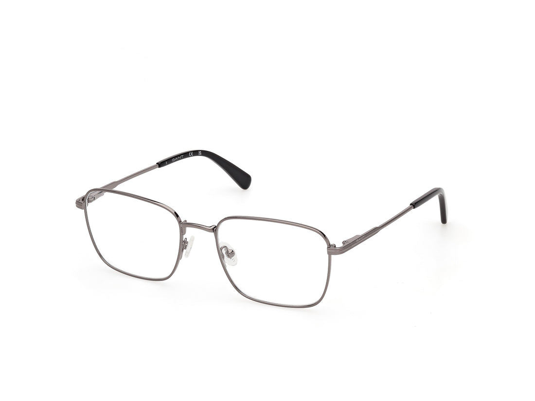 Briller gant ga50125 013 plateado rectangular masculino størrelse 55mm - Hovedvisning