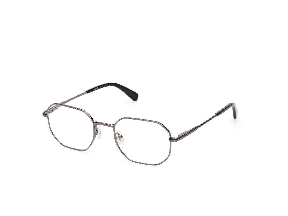 Briller gant ga50126 008 plateado geometric masculino størrelse 51mm - Hovedvisning