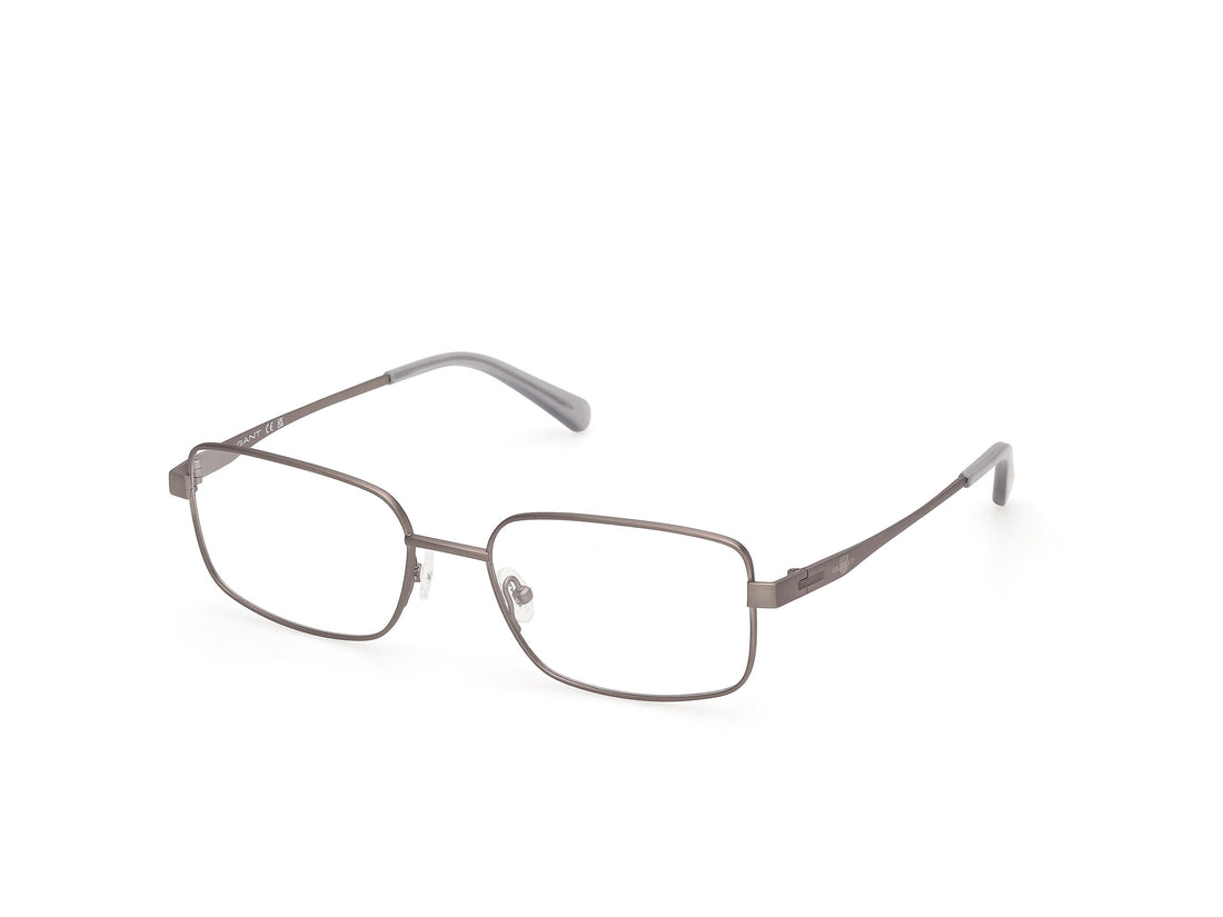Briller gant ga50127 015 plateado rectangular masculino størrelse 56mm - Hovedvisning
