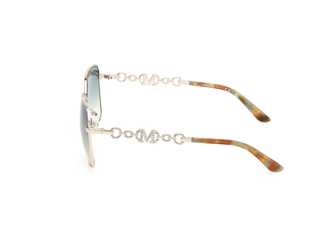 Occhiali da sole guess by marciano gm00004 32p dorado square femenino taglia 59mm - Vista dettagliata