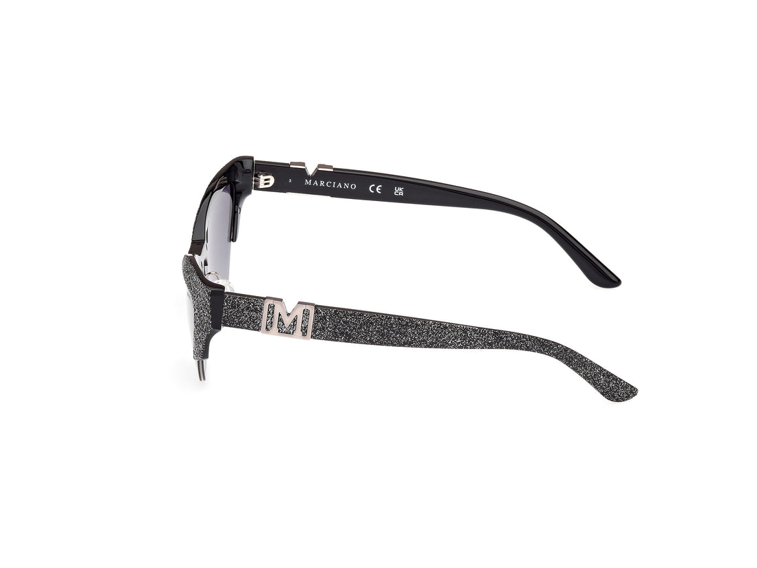 Occhiali da sole guess by marciano gm00006 01b negro cat eye femenino taglia 59mm - Vista dettagliata
