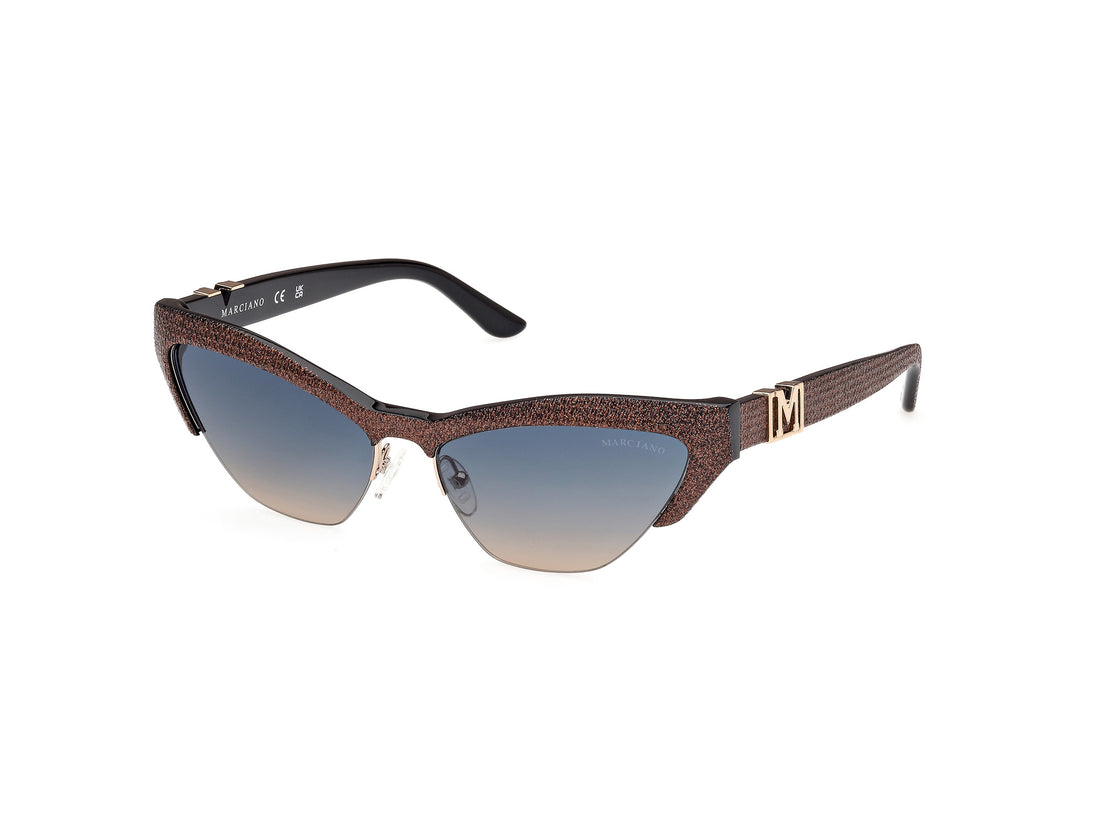 Sunglasses guess by marciano gm00006 05w negro cat eye femenino size 59mm - Main view