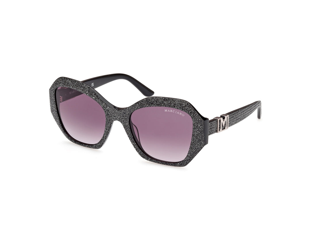 Sunglasses guess by marciano gm00007 01b negro geometric femenino size 54mm - Main view