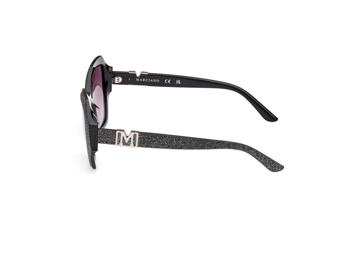 Sunglasses guess by marciano gm00007 01b negro geometric femenino size 54mm - Detailed view