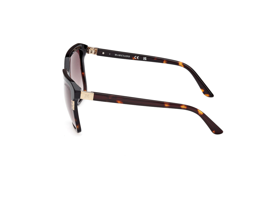 Occhiali da sole guess by marciano gm00009 05b negro square femenino taglia 58mm - Vista dettagliata