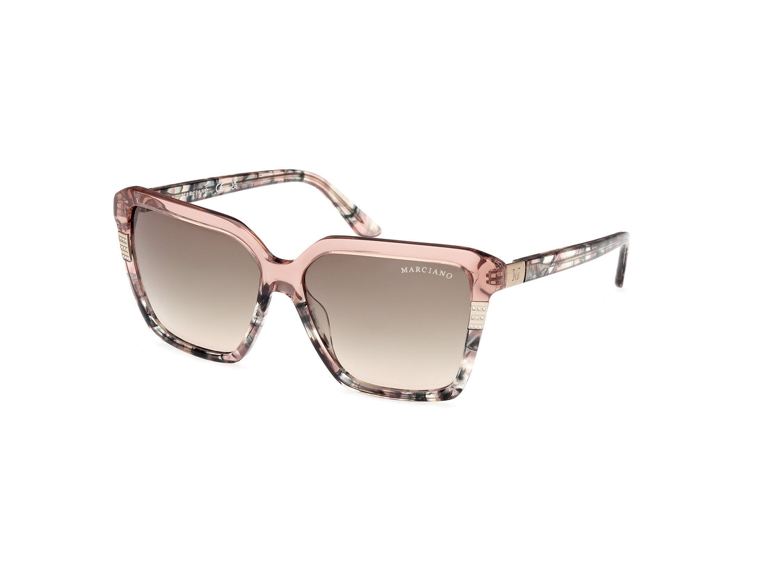 Sonnenbrillen guess by marciano gm00009 53p havana square femenino größe 58mm - Hauptansicht
