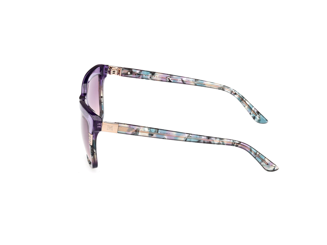 Sonnenbrillen guess by marciano gm00010 81z morado rectangular femenino größe 57mm - Detailansicht