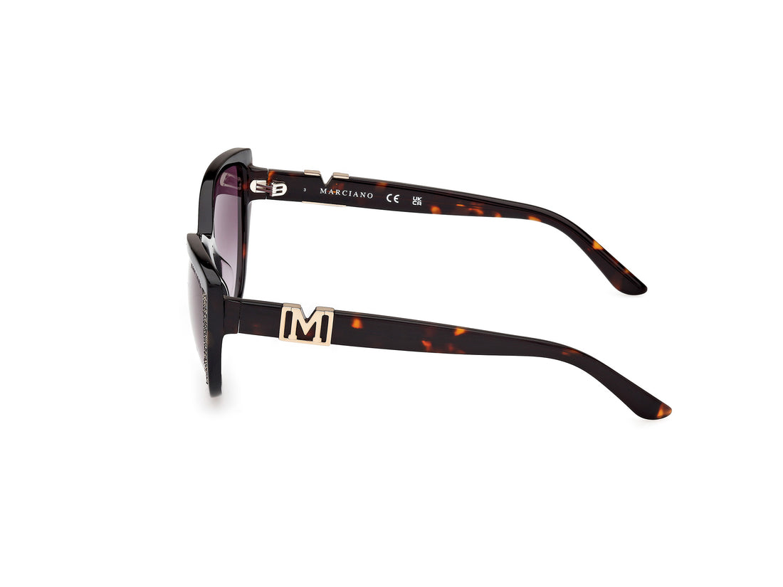 Occhiali da sole guess by marciano gm00011 05b negro cat eye femenino taglia 58mm - Vista dettagliata