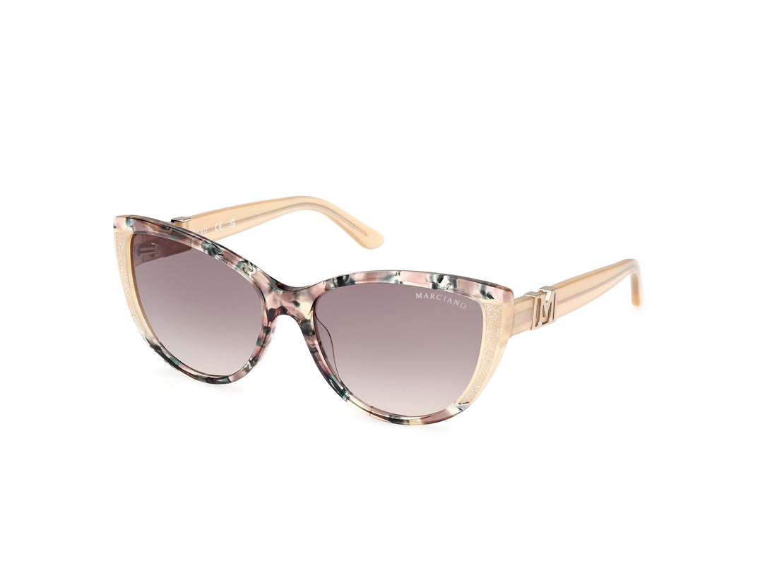 Occhiali da sole guess by marciano gm00011 59p beige cat eye femenino taglia 58mm - Vista principale