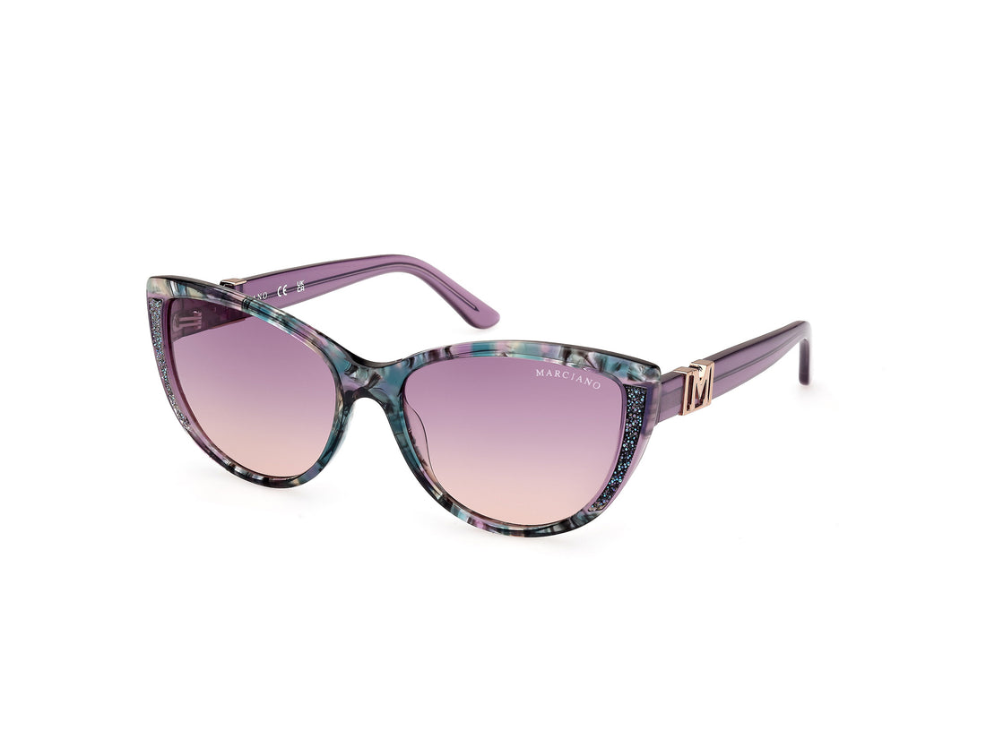 Occhiali da sole guess by marciano gm00011 83z morado cat eye femenino taglia 58mm - Vista principale