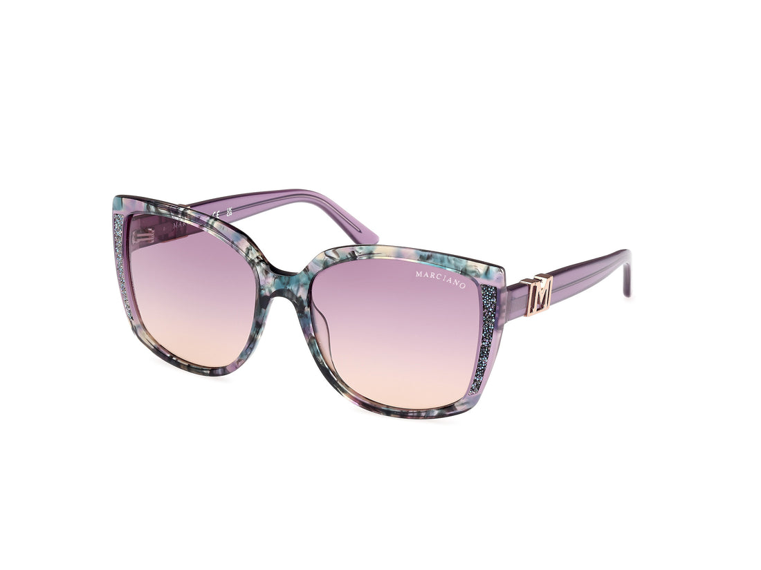 Sonnenbrillen guess by marciano gm00013 83z morado square femenino größe 59mm - Hauptansicht