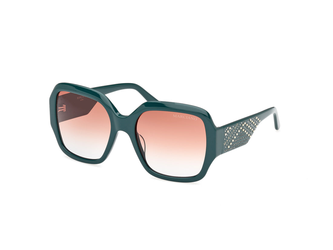 Sonnenbrillen guess by marciano gm00014 98f verde square femenino größe 56mm - Hauptansicht