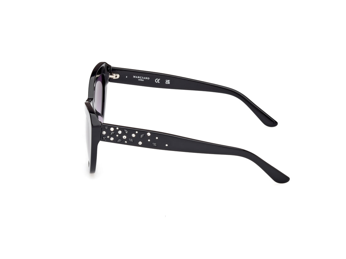 Sonnenbrillen guess by marciano gm00016 01b negro cat eye femenino größe 53mm - Detailansicht
