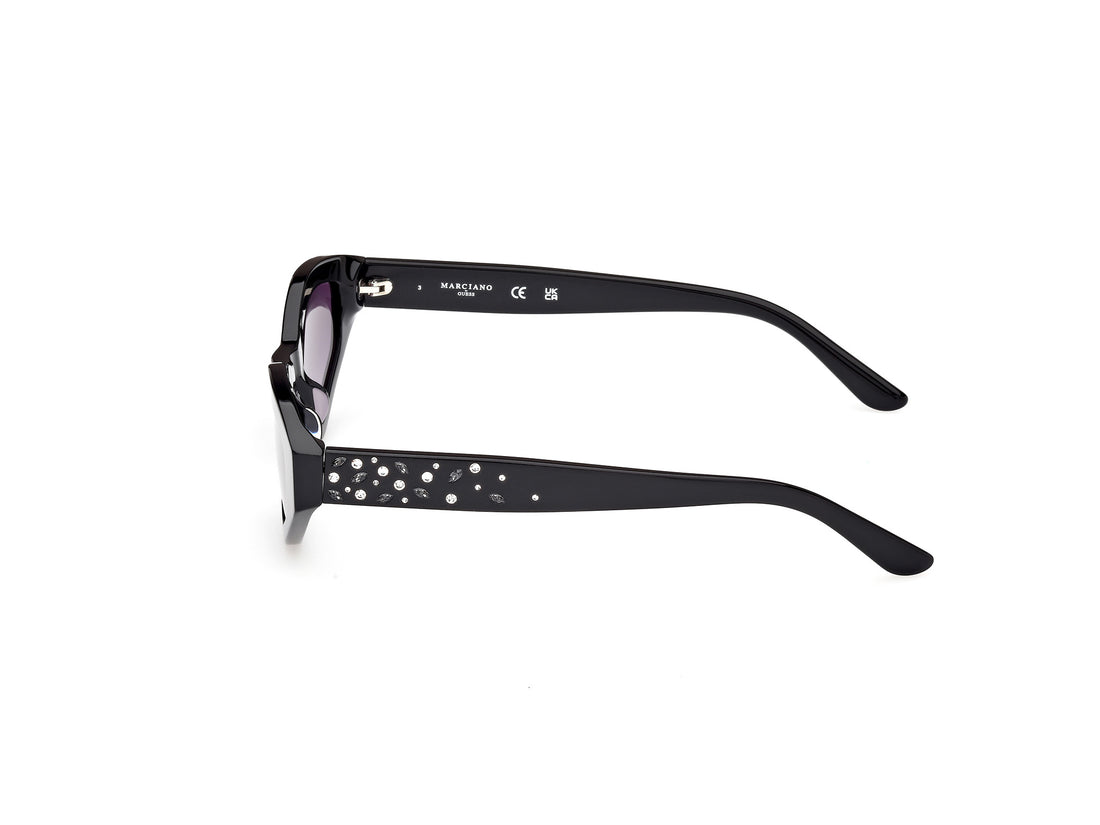 Sunglasses guess by marciano gm00017 01b negro geometric femenino size 53mm - Detailed view