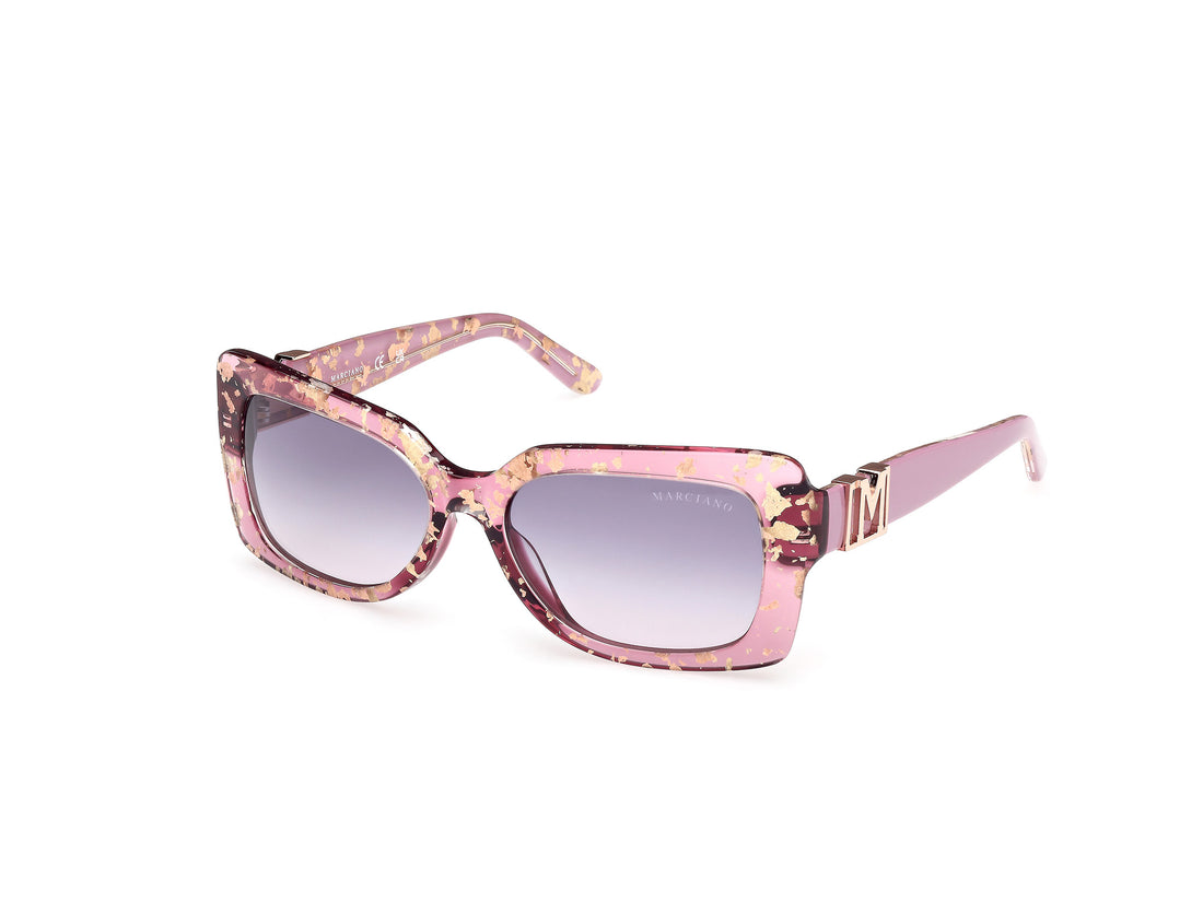 Sonnenbrillen guess by marciano gm00018 83z violeta rectangular femenino größe 56mm - Hauptansicht