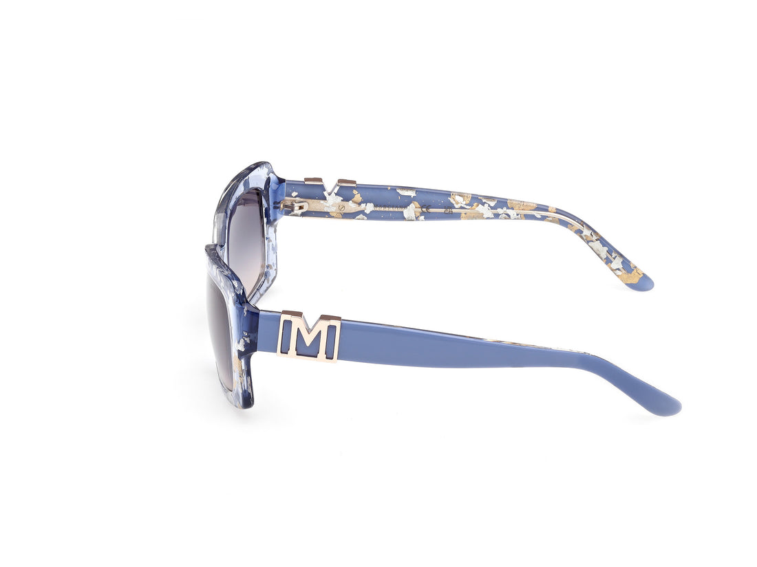 Sonnenbrillen guess by marciano gm00018 92w azul rectangular femenino größe 56mm - Detailansicht