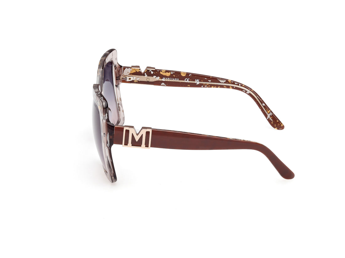 Sonnenbrillen guess by marciano gm00019 50b marron butterfly femenino größe 56mm - Detailansicht