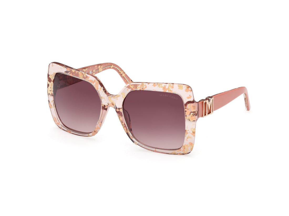 Sonnenbrillen guess by marciano gm00019 74f rosa butterfly femenino größe 56mm - Hauptansicht