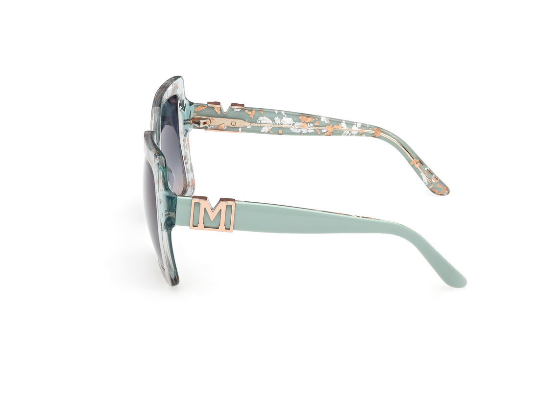 Sonnenbrillen guess by marciano gm00019 95w verde butterfly femenino größe 56mm - Detailansicht